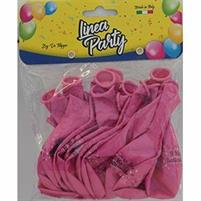 PALLONCINI MEDI BATTESIMO ROSA X 15 PEZZI (10)
