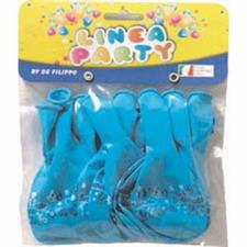 PALLONCINI MEDI NASCITA CELESTE X 15 PEZZI