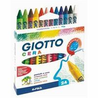 COLORI GIOTTO CERA X 24