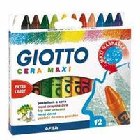 COLORI GIOTTO CERA MAXI X 12