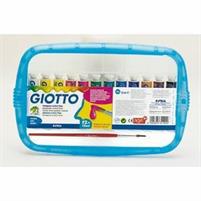 COLORI GIOTTO TEMPERA X 12 12ml