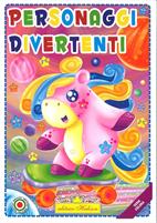 ALBUM DA COLORARE PERSONAGGI DIVERTENTI