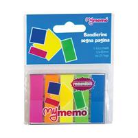 SEGNAPAGINA IN FILM PLASTICO X 25FF X 5