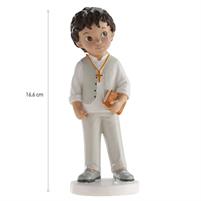 DECORO PER TORTE COMUNIONE BAMBINO CM.16,6