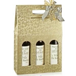 SCATOLA 3 BOTTIGLIE LARI CHAMPAGNE 270X90X385
