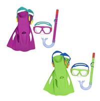 SET SNORKELING FREESTYLE 7/14 ANNI -PINNE MIS.37-41 2COL