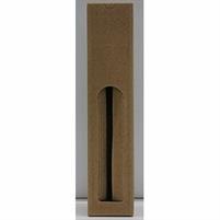 SCATOLA 1 BOTTIGLIA ONDA AVANA PETIT FORATA 65X65X320