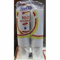 BICCHIERI NEW CHIC 200CC CONF.100 PEZZI(50+50)