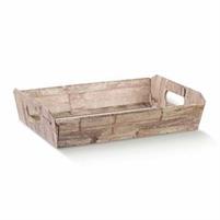 SCATOLA CESTO WOOD 400X300X100