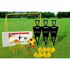 PORTA CALCIO 122X36X91,5CM C/ACCESSORI ALLENAMENTO