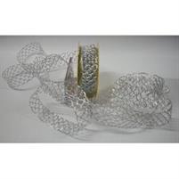 NASTRO RETATO 30MM X 10MT ARGENTO ART.400