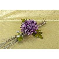 FIORE GRANDE C/RAMETTI GLITTERATO LILLA