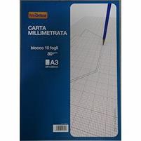 ALBUM MILLIMETRATO A3 10FF.80 GR.