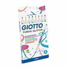 COLORI GIOTTO TURBO GLITTER X 8