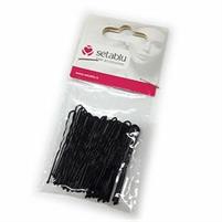 FORCINE PER CAPELLI METALLO CORTA X 30 NERE