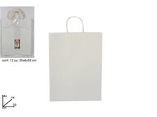 BUSTA REGALO CARTA BIANCA 44X14X35/WHITE