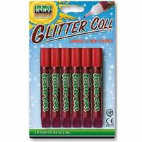 GLITTER COLL X 6 LEBEZ ROSSO