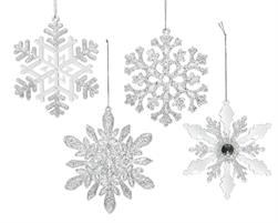 APPEND.TRASPARENTE ACRILICO FIOCCHI DI NEVE CM.13