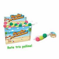 SET 3 PALLINE RACCHETTA SPIAGGIA