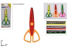 FORBICI ZIG-ZAG CM.14 BLISTERATO