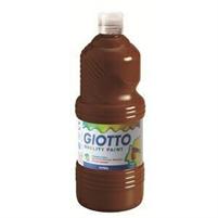 COLORI GIOTTO TEMPERA PRONTA 1000ML  MARRONE