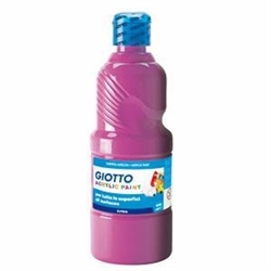 COLORI GIOTTO TEMPERA ACRILICA 500ML MAGENTA