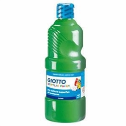 COLORI GIOTTO TEMPERA ACRILICA 500ML VERDE
