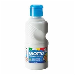 COLORI GIOTTO TEMPERA ACRILICA 250ML BIANCA