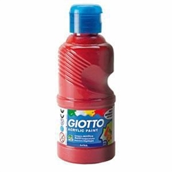 COLORI GIOTTO TEMPERA ACRILICA 250ML ROSSO