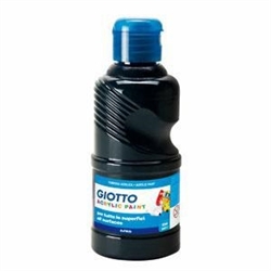 COLORI GIOTTO TEMPERA ACRILICA 250ML NERO
