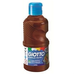COLORI GIOTTO TEMPERA ACRILICA 250ML MARRONE