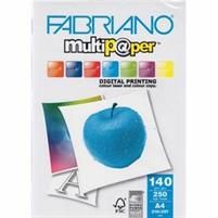 FOGLI A4 140GR.MULTIPAPER X 250 FABRIANO