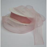 NASTRO ORGANZA 25MM X 50MT ROSA