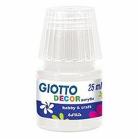 GIOTTO DECOR ACRYLIC 25 ML BIANCO