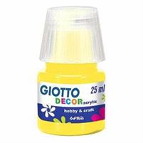 GIOTTO DECOR ACRYLIC 25 ML GIALLO PRIMARIO