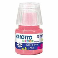 GIOTTO DECOR ACRYLIC 25 ML ROSA PESCA