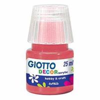 GIOTTO DECOR ACRYLIC 25 ML ROSSO SCARLATTO