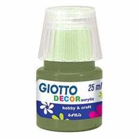 GIOTTO DECOR ACRYLIC 25 ML VERDE OLIVA