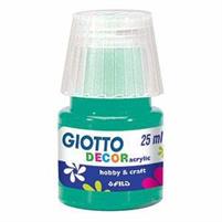 GIOTTO DECOR ACRYLIC 25 ML VERDE SMERALDO