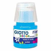 GIOTTO DECOR ACRYLIC 25 ML CYAN