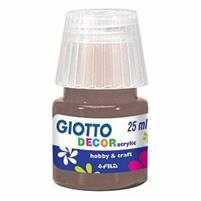 GIOTTO DECOR ACRYLIC 25 ML TERRA D'OMBRA