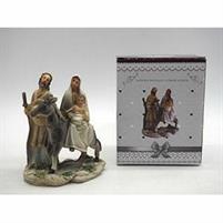 NATIVITA IN FUGA H. 11,5/BASE 9,5X6CM.