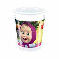 F.MASHA E ORSO BICCHIERI 200ML X 8 PEZZI