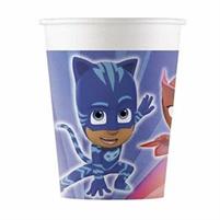 F.PJ MASKS BICCHIERI CARTA X 8 PEZZI