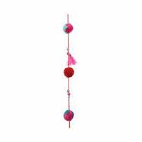 APPEND.MULTI GHIRLANDA POMPOM