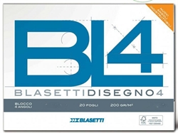 ALBUM BLASETTI BL4 20FF 33X48 GR.200-ANGOLI ANTISTRAPPO-RUVIDI