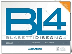ALBUM BLASETTI BL4 20FF 33X48 GR.220-ANGOLI ANTISTRAPPO-RIQUADRA