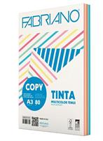 FOGLI A3 80GR.COPYTINTA TENUI MULTICOLOR 250FF