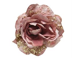 APPEND.ROSA FIORE ROSA C/CLIP D.13  H.6 CM.