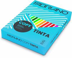 FOGLI A4 200GR COPYTINTA AZZURRO 100FF